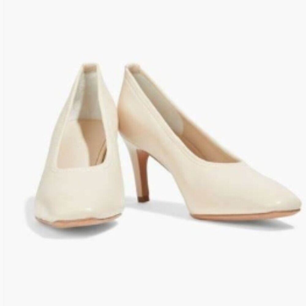 Vince  tova leather pumps Moonlight Leather - Picture 2 of 7